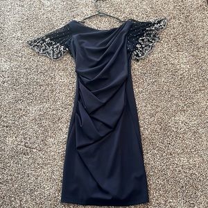 Navy Betsey & Adam Formal Mother of the Bride/Groom Dress
